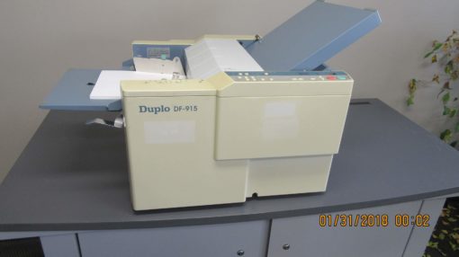 DUPLO DF-915 Folder Used