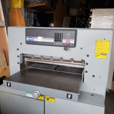 Front of a Used Challenge 305MPC Programmable Cutter
